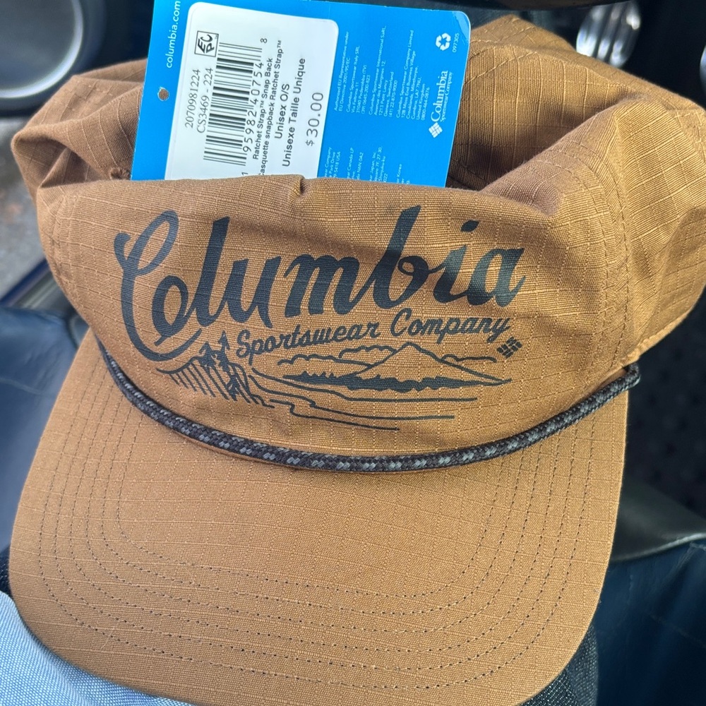 Columbia Tan Adventure Cap SnapBack